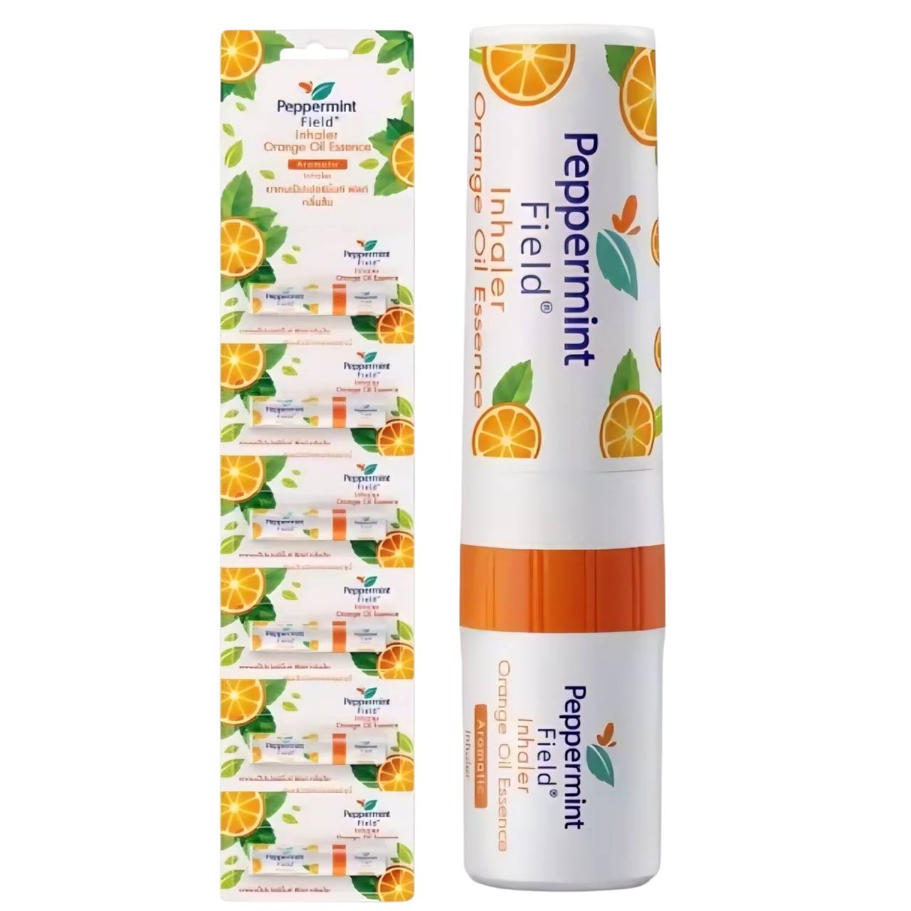 Peppermint Field Orange Oil Essence – Thai Nasal Inhaler & Balm