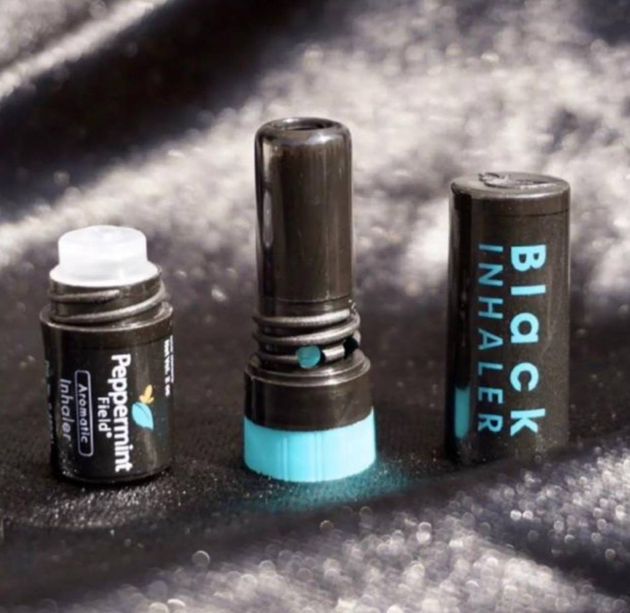 Peppermint Field Black Herbal Inhaler