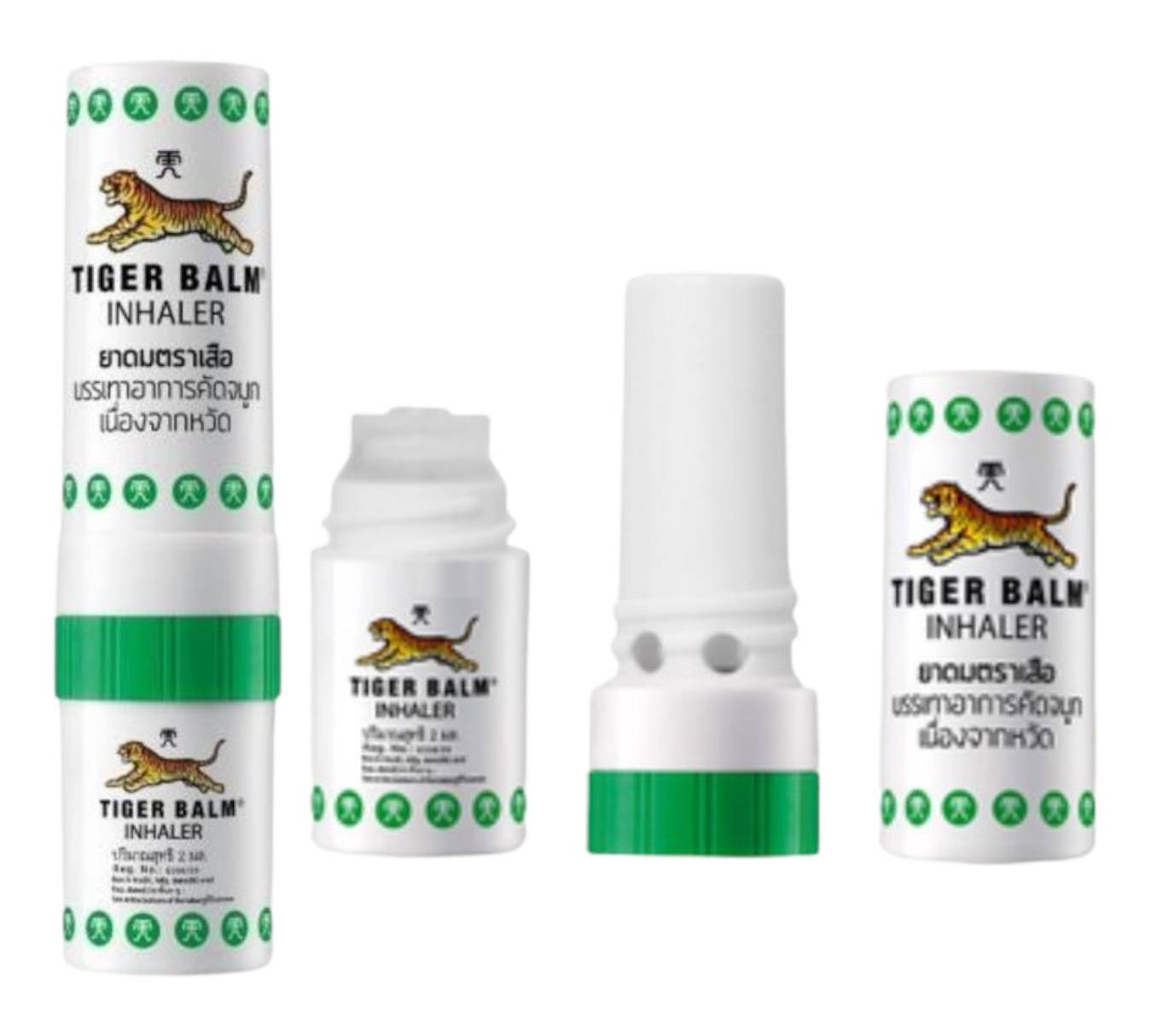 Tiger Balm Herbal Nasal Inhaler – 2-in-1 Aromatherapy Stick Breathe Easy. Feel Energized. Anytime. Anywhere.