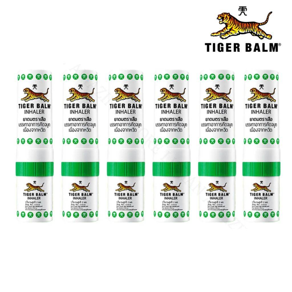 Tiger Balm Herbal Nasal Inhaler – 2-in-1 Aromatherapy Stick Breathe Easy. Feel Energized. Anytime. Anywhere.