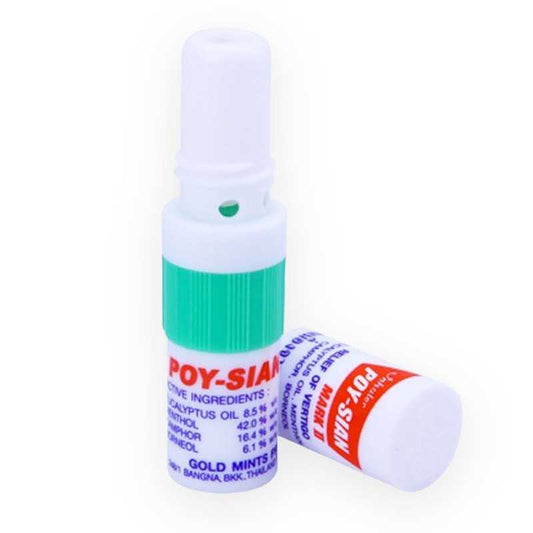 Poy-Sian Inhaler Mark II – Thai Herbal Nasal Stick
